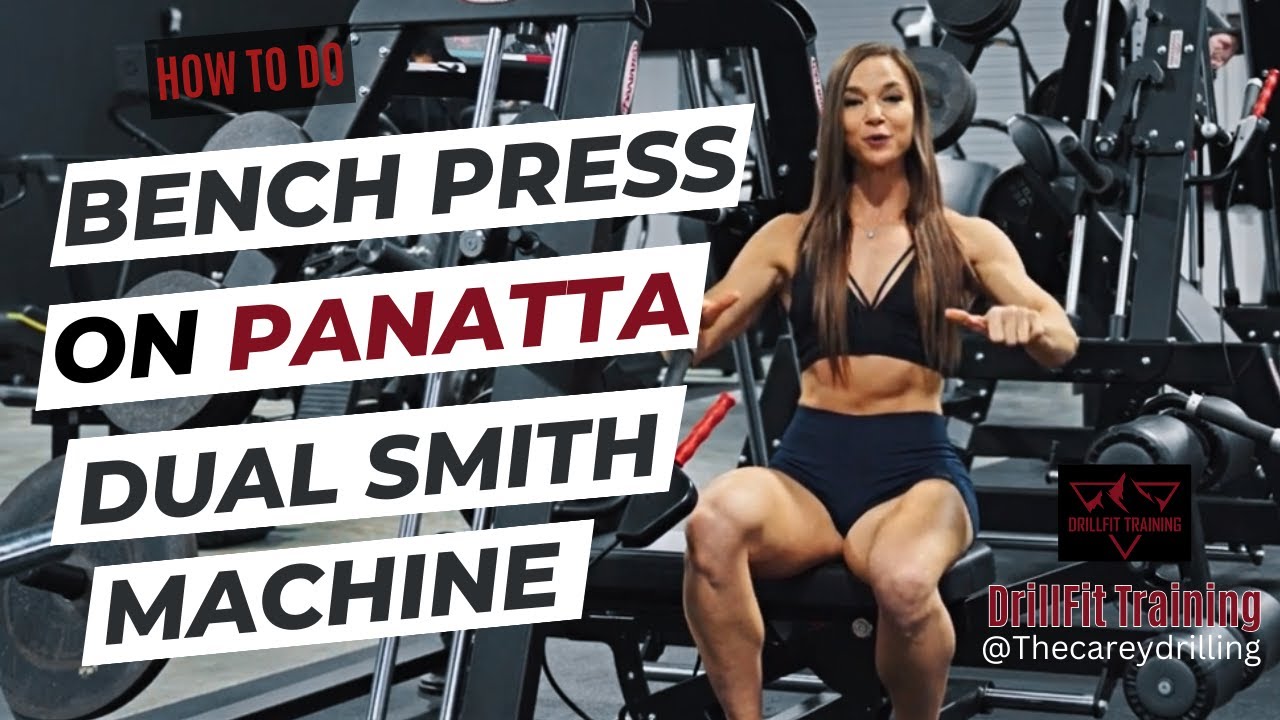 How to do Bench Press on the Panatta Dual System Smith Machine
