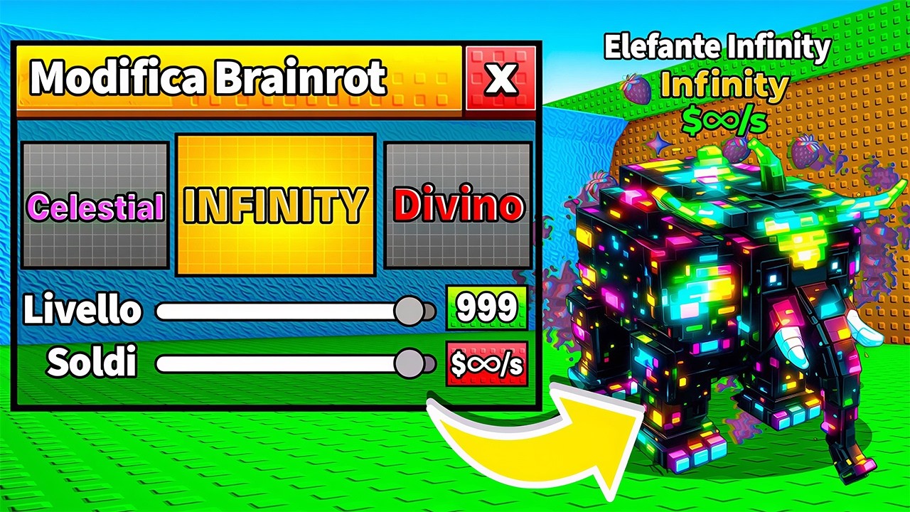 TSUNAMI BRAINROT, MA POSSO MODIFICARE I BRAINROT...