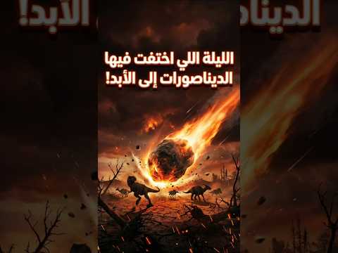 ليلة نهاية الديناصورات اللي ما حدش حكالك عنها
