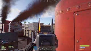 Rust POV you make the biggest above ground train