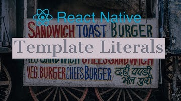 React Native Start-to-Finish 2.04 - MLB - Template Literals