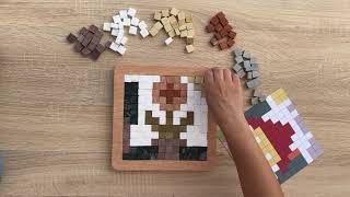 HOW TO DO YOUR MOSAIC PIXEL NATURE