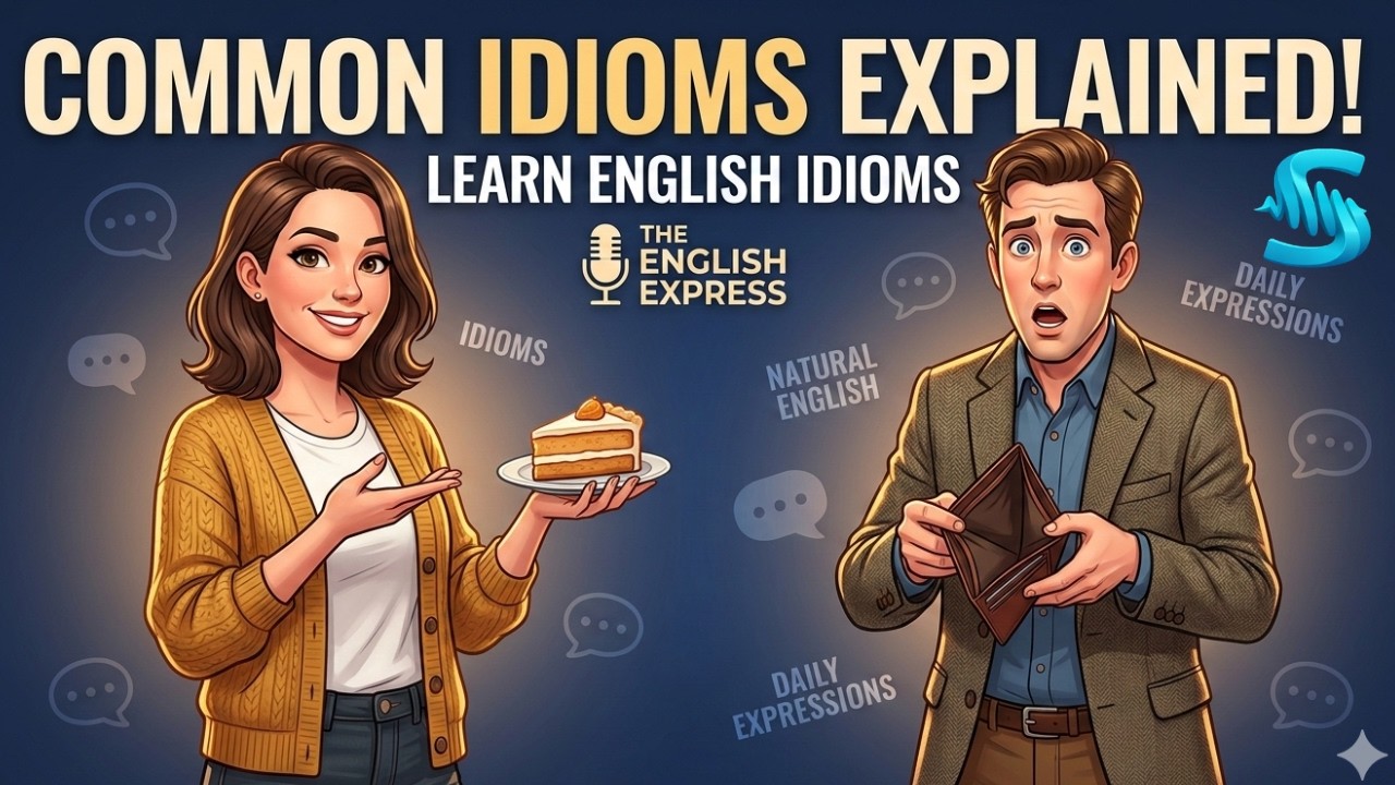 English Podcast for Easy English Conversation |Do You Really Understand These Common English Idioms?