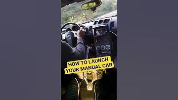 How to LAUNCH a manual car 🏎💨💨💨
