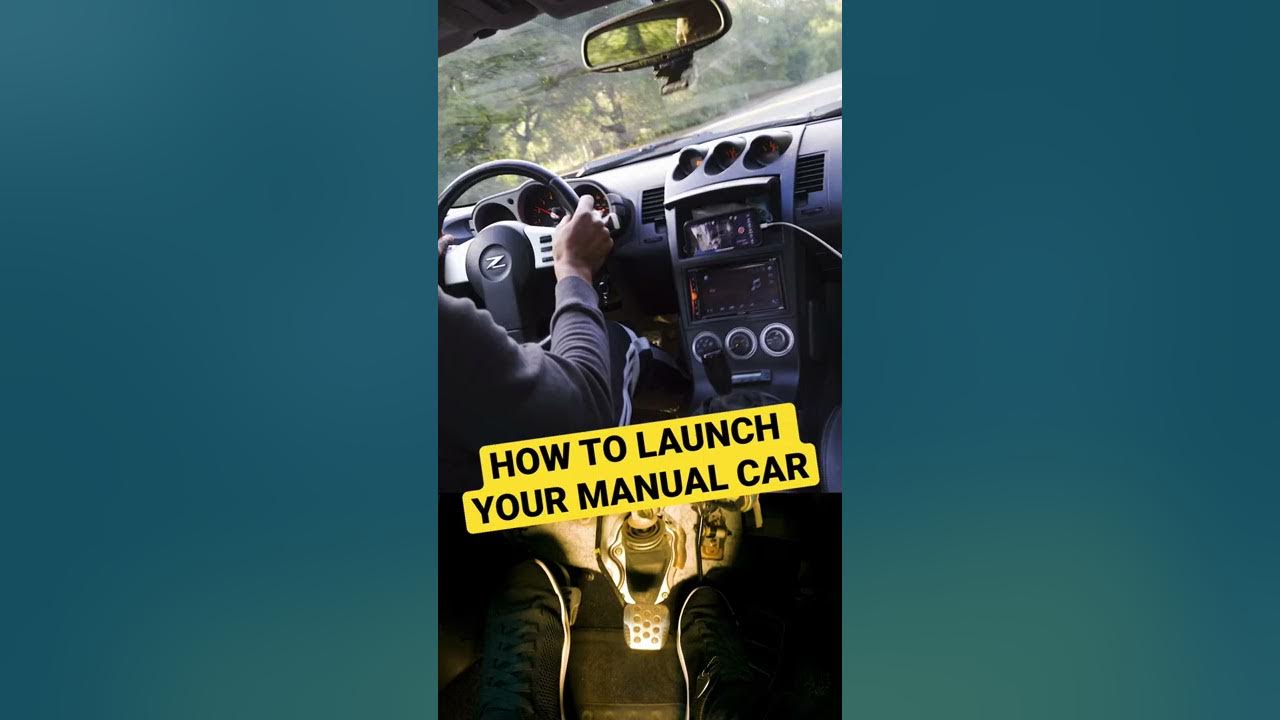 How to LAUNCH a manual car 🏎💨💨💨 - YouTube