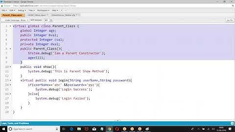 OOPs session 9 Inheritance by Satish Myla Sir