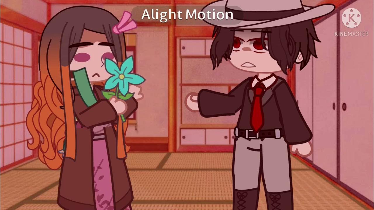 Pov : Nezuko found the Blue spider lily (Original vid at the end) - YouTube