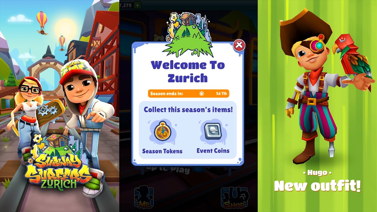 We are back to Zurich 2019 in Chinese Version #SubwaySurfers