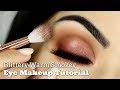 Beginners Eye Makeup Tutorial | Smokey Glitter | How To Apply Eyeshadow