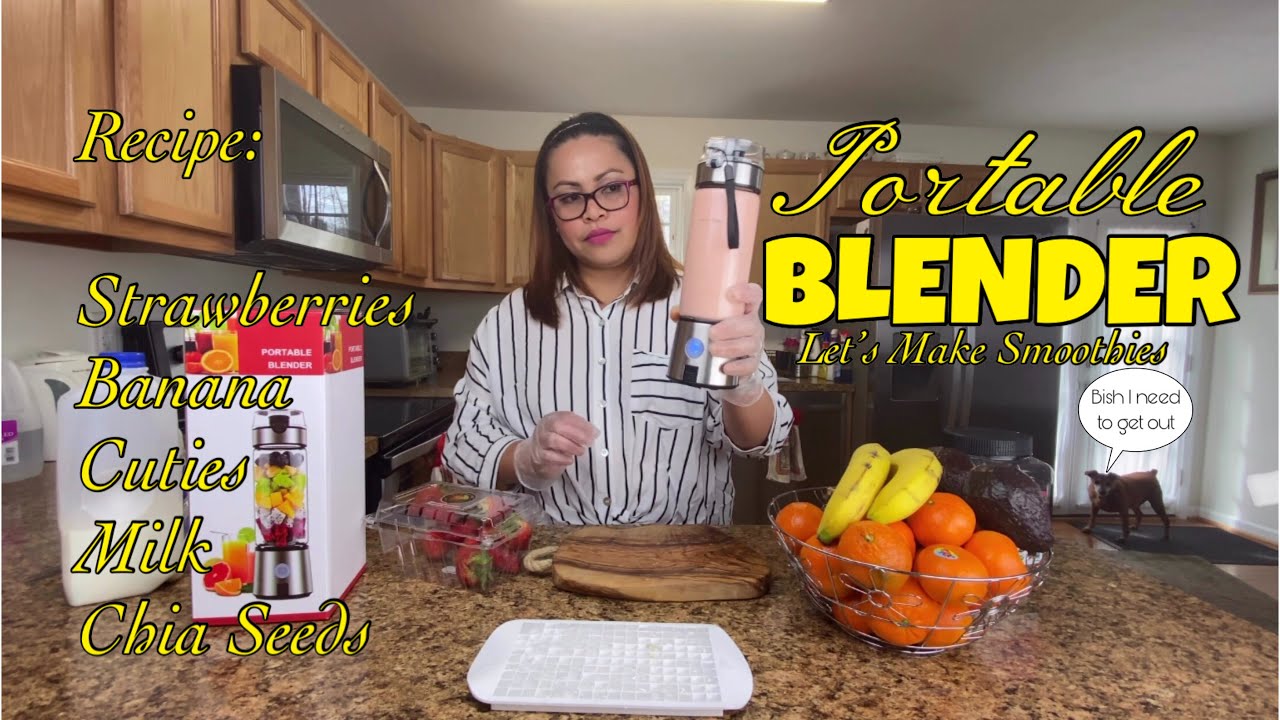 Amazon Portable Blender Review iNovemberain YouTube