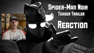 Spider-Man Noir teaser trailer REACTION // Prime Video // Nicolas Cage