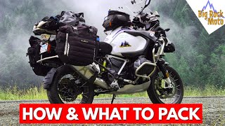 Motorcycle Touring? Here's what to take, and how to pack it. screenshot 1