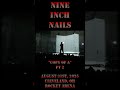 Nine Inch Nails - August 31st, 2025 - Cleveland, OH - Copy of A pt 2 #shorts #live #song #nin #rock
