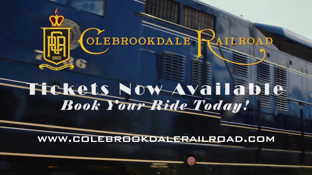 Colebrookdale Railroad - 2018 30 Sec Spot - YouTube