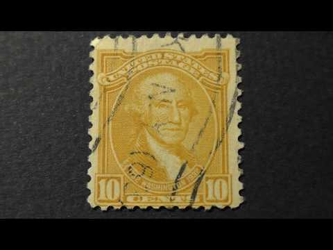 Postage stamp. USA. U.S. Postage. Washington. 1732-1932. Price 10 cents