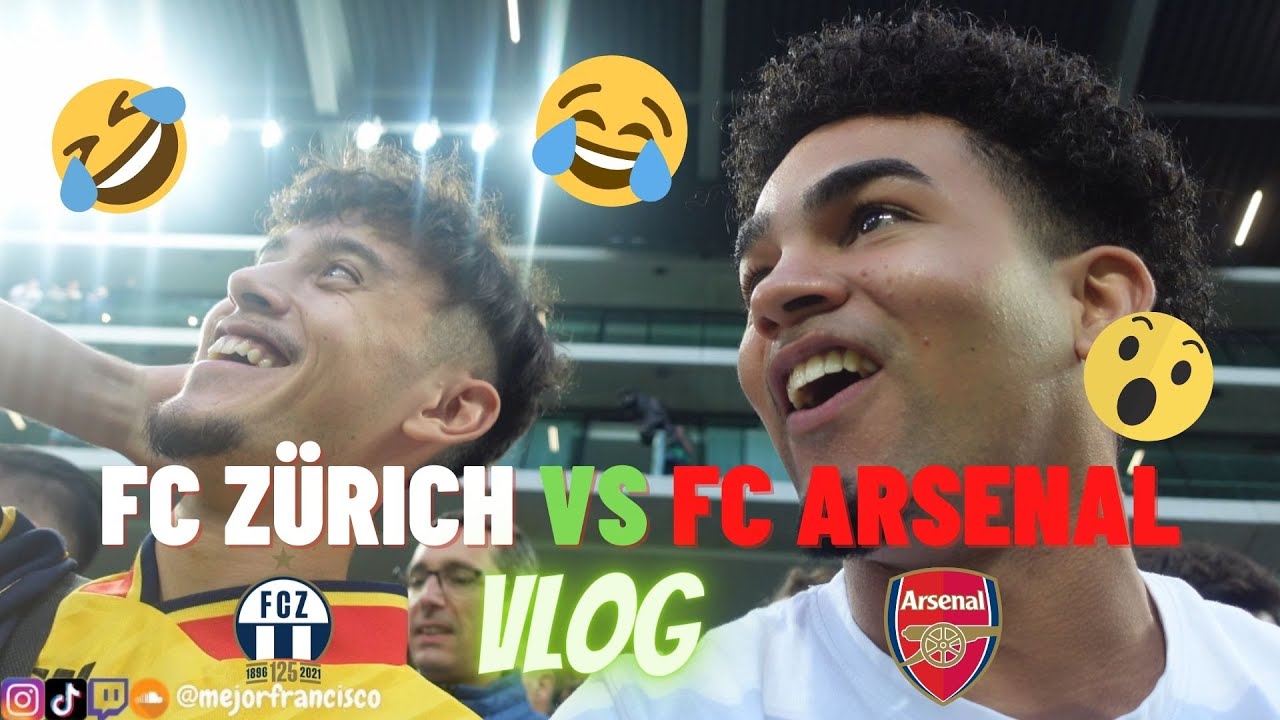 FC Zürich vs FC Arsenal | Matchday Vlog | Mejortheflyest