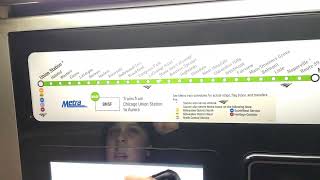 BNSF Metra Line Station Map