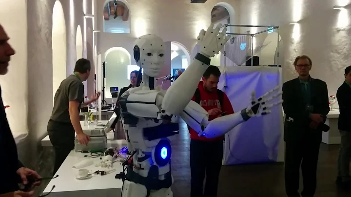 InMoov Humanoid Autonomous Robot at Hackathon 2016