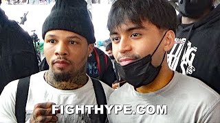 GERVONTA DAVIS MEETS PACQUIAO'S SON; GIVES HIM ADVICE FOR BOXING CAREER LIKE DAD