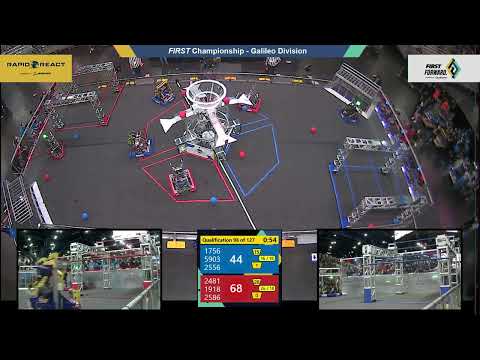 Qualification 98 - 2022 FIRST Championship - Galileo Division