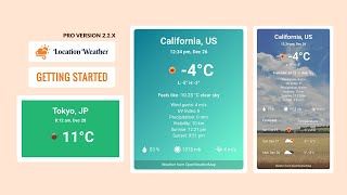 Location Weather Pro - Getting Started