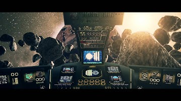 Asteroid Flythrough | After Effects, Element 3D and Premiere Pro