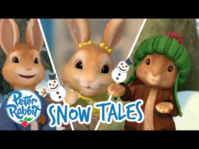 ​@OfficialPeterRabbit - Time for #Christmas Tales🎄🎅 | Rain & Snow Adventures ❄️ | Cartoons for Kids class=