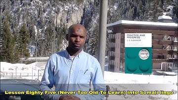 Practice and Progress Lesson into Somali85 By Ustad Adam Increase