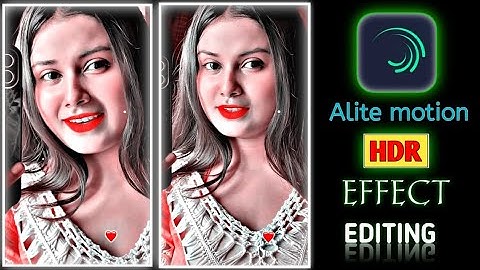 New Effect Alight Motion | HDR | Trending Effect | Alight Motion Video Editing | Tik Tok Effect |