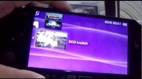 PSP Slim Simple Flash with 503 kxploit