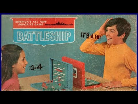 AH YOU SANK ? SUNK MY BATTLESHIP!  Milton Bradley Battleship Commercials 1960s-1970s