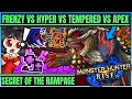 Reason for the Rampage - Frenzied VS Hyper VS Tempered VS Apex Monsters - Monster Hunter Rise! #rise
