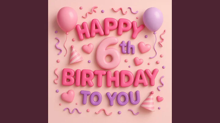 Happy 6th birthday Girl