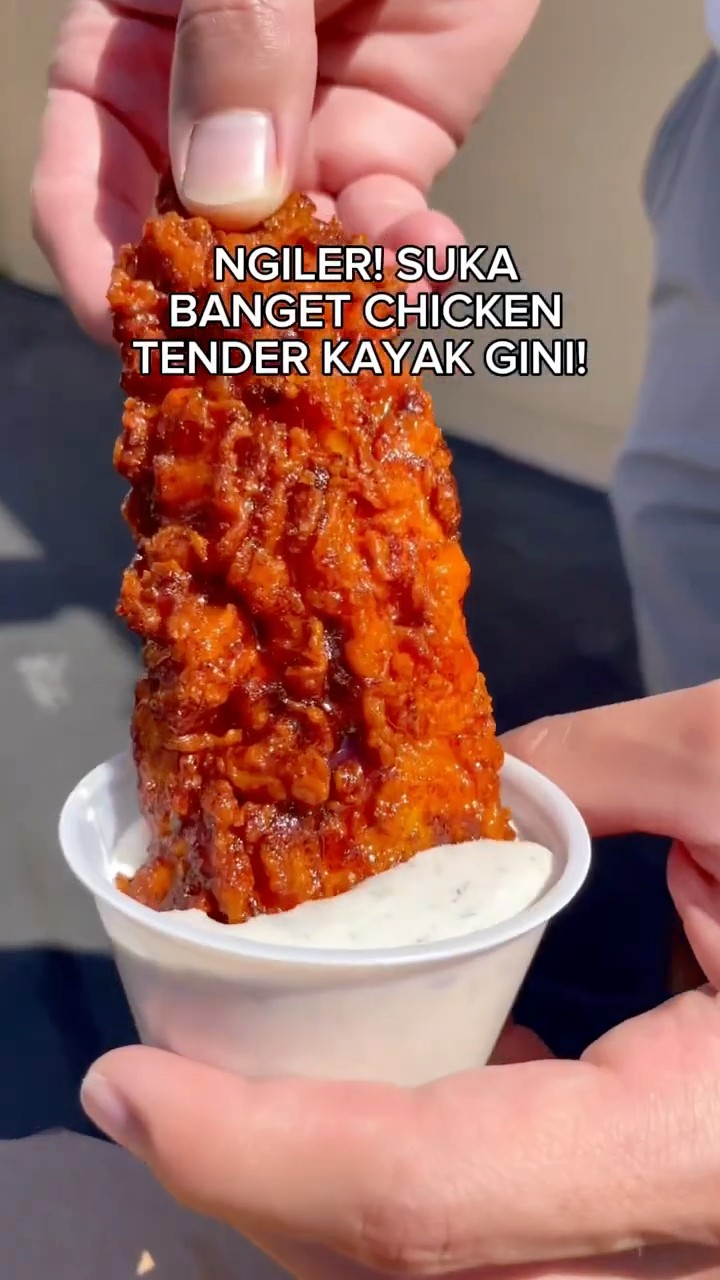 ENAK BANGET⁉️ CHICKEN TENDER SAUS TRUFFLE