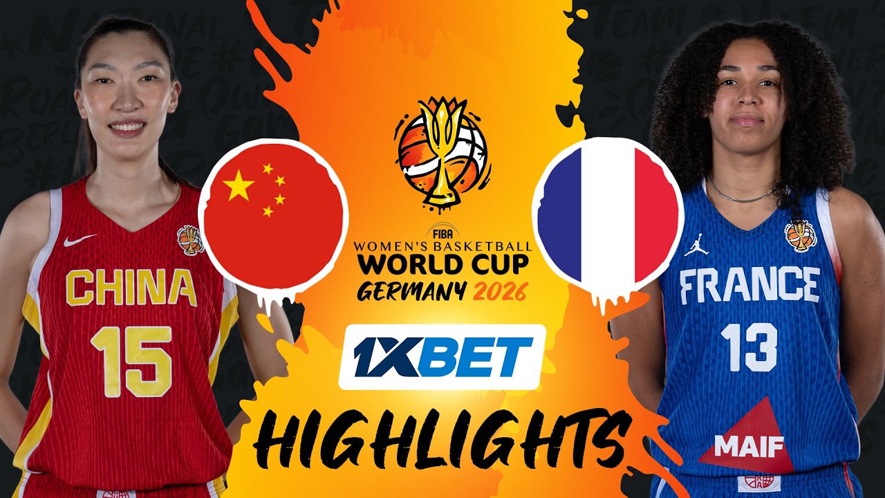 Quarter-Finals | China 🇨🇳 v France 🇫🇷 | 1XBET Highlights | FIBA Women's Basketball World Cup 2026