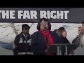 Half a million gather in London for biggest anti far right demo, say organisers