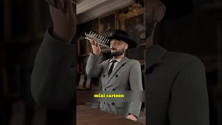 20 सिगरेट पी गया 🚬😮#cartoonvideo #3dvideo #shortvideo #minicartoon #reels #3danimation
