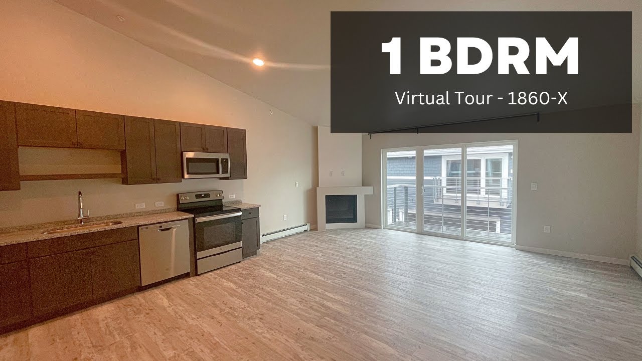 "1860X" Northline Luxury Apartments 1 BDRM Apartment Tour YouTube
