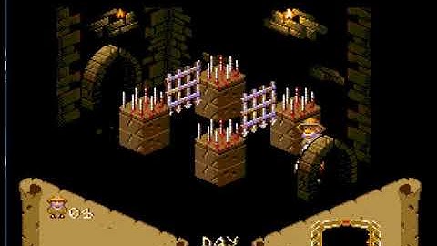 Knight Lore Remake - MSX 2 Microsoft - MAMEUI64 v0.200 emulator