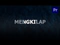 Cara Membuat Teks Mengkilap di Adobe Premiere Pro