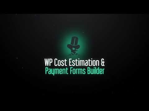 Wordpress Cost Estimation & Payment Forms Builder v.10