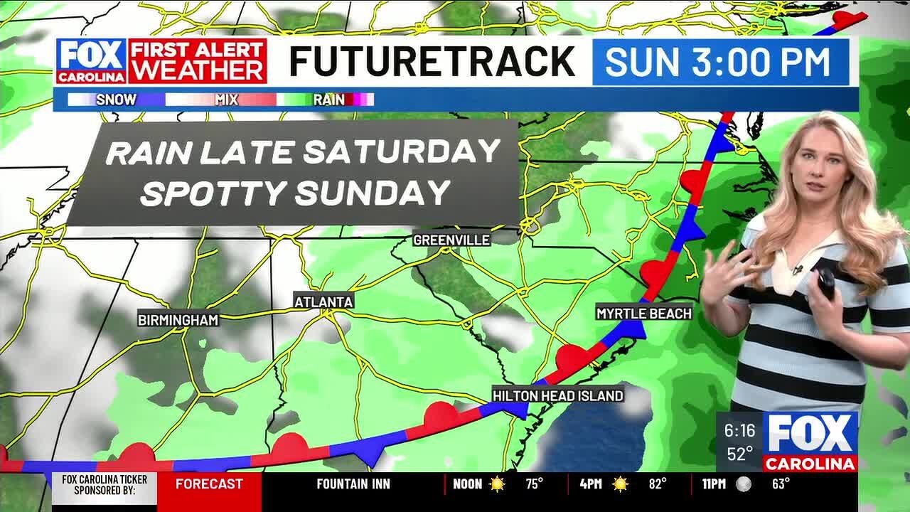 FIRST ALERT - Warming Through Friday, Much Need Rain This Weekend - YouTube