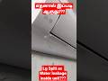 Split ac water drop in indoor unit #splitac #summer #howto #howtomake