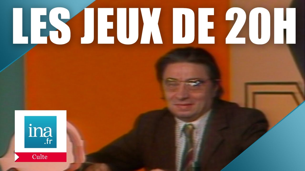Maître Capello Des Chiffres Et Des Lettres Les Jeux de 20 Heures : la 1ère émission | Archive INA - YouTube