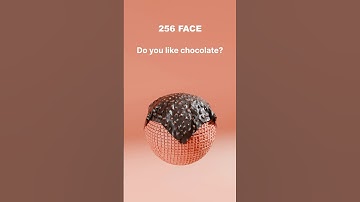 Cloth simulation - Chocolate 🍫 and waffles 🧇   #clothsimulation #blender #shorts