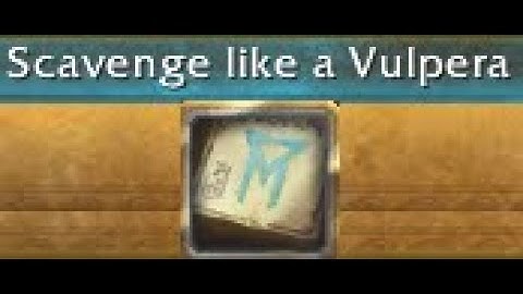 Achievement: Scavenge like a Vulpera, Showing/telling how to do it, Vol