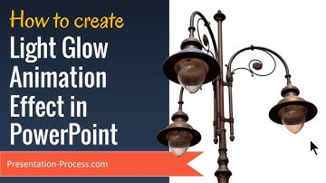 How To Create Light Glow Animation Effect (PowerPoint Tutorial)