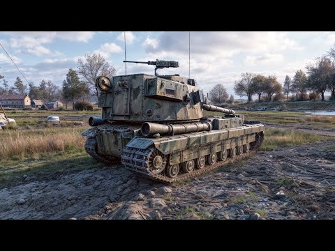 Видео: FV215b (183) - Он может доставить вас в гараж одним выстрелом - World of Tanks