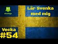 Duolingo Week 54 | [SE / EN] Lär Svenska Med Mig / Learn Swedish With Me.