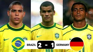 Ronaldo ,Rivaldo,Romario and Roberto Carlos Destroyed Klinsmann Germany 1998